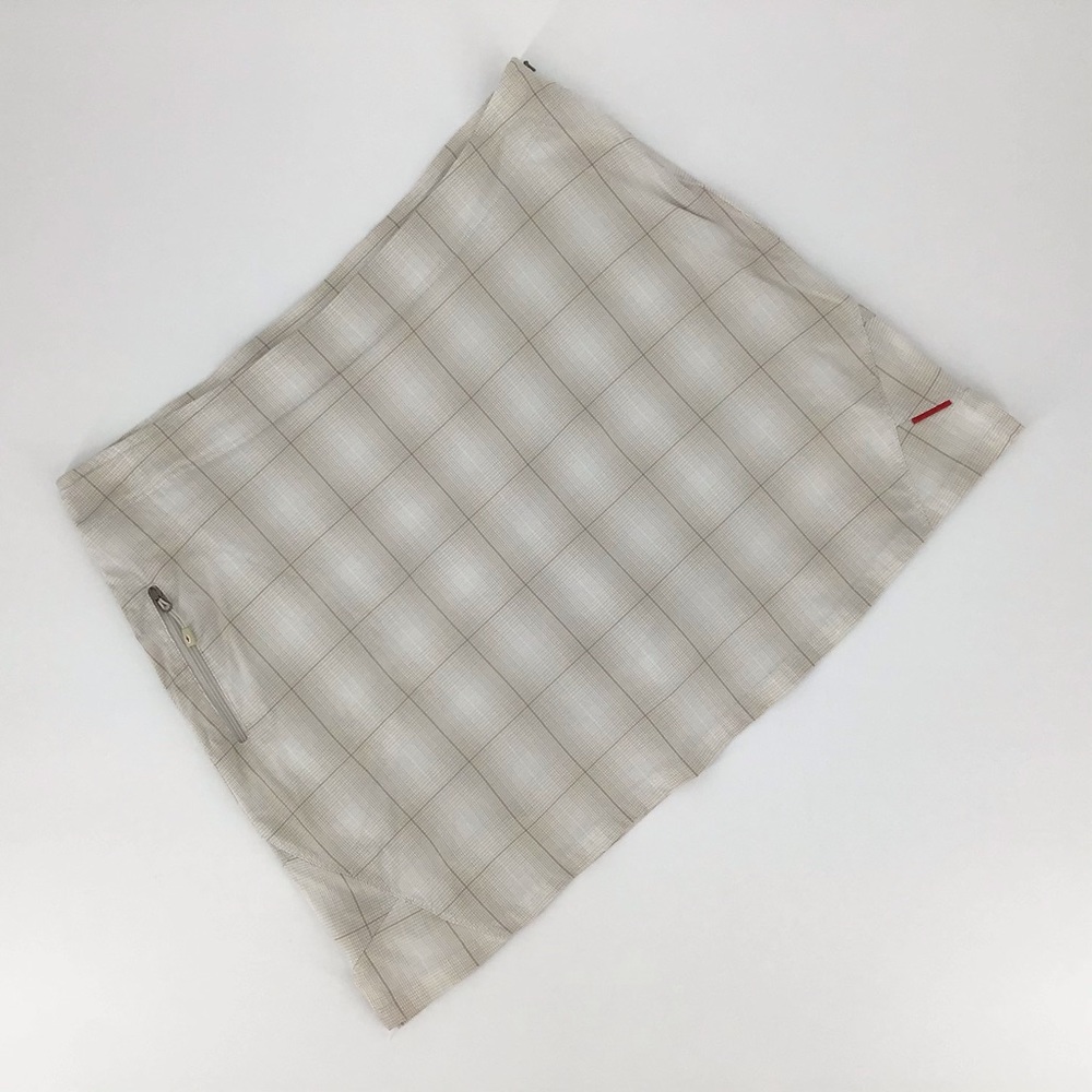 Avia Woven Plaid Skort, Large